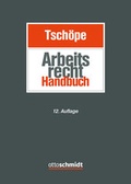 Cover: Arbeitsrecht Handbuch - Otto Schmidt Verlag