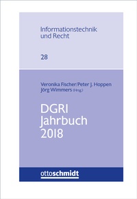 Abbildung von: DGRI Jahrbuch 2018 - Otto Schmidt Verlag