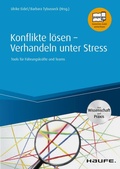 Cover: Konflikte l&ouml;sen - Verhandeln unter Stress - Haufe-Lexware