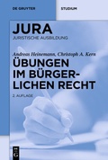 Cover: &Uuml;bungen im B&uuml;rgerlichen Recht - De Gruyter