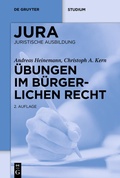 Cover: &Uuml;bungen im B&uuml;rgerlichen Recht - De Gruyter