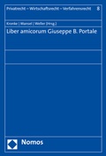 Cover: Liber amicorum Giuseppe B. Portale - Nomos