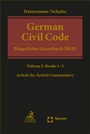 Cover: German Civil Code - Bürgerliches Gesetzbuch (BGB) - Nomos