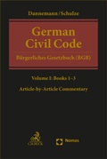 Cover: German Civil Code - B&uuml;rgerliches Gesetzbuch (BGB) - Nomos