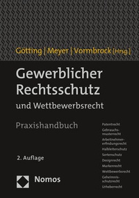 Abbildung von: Gewerblicher Rechtsschutz - Nomos