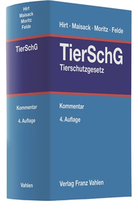Abbildung von: Tierschutzgesetz - Vahlen