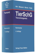 Cover: Tierschutzgesetz - Vahlen