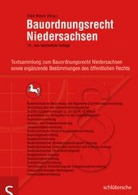 Abbildung von: Bauordnungsrecht Niedersachsen - Schlütersche