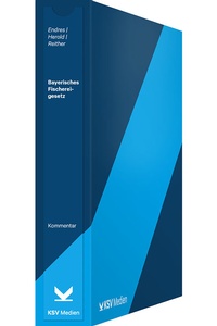 Abbildung von: Bayerisches Fischereigesetz - Gemeinde- und Schulverlag