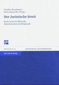 Cover: Der Juristische Streit - Franz Steiner Verlag
