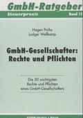 Cover: GmbH-Gesellschafter: Rechte und Pflichten - VSRW-Verlag