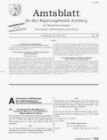Bild: Amtsblatt f&uuml;r den Regierungsbezirk Arnsberg - becker druck, F. W. Becker GmbH