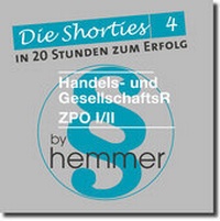 Abbildung von: ZPO I und II, Handels- und Gesellschaftsrecht - Hemmer-Wüst