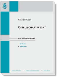 Abbildung von: Gesellschaftsrecht - Hemmer-Wüst