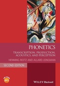Cover: Phonetics - Wiley