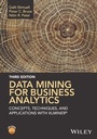 Cover: Data Mining for Business Analytics - Wiley