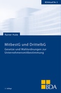 Cover: MitbestG und DrittelbG - GDA - Gesellschaft f&uuml;r Marketing u. Service der Deutschen Arbeitgeber