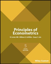 Enlarge image Cover: Principles of Econometrics - Wiley