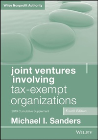 Abbildung von: Joint Ventures Involving Tax-Exempt Organizations: 2019 Cumulative Supplement - Wiley