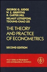 Enlarge image Cover: The Theory and Practice of Econometrics - Wiley