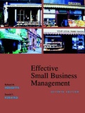 Cover: Effective Small Business Management - Wiley