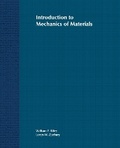Cover: Introduction to Mechanics of Materials - Wiley