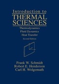 Cover: Introduction to Thermal Sciences - Wiley