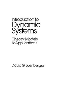 Enlarge image Cover: Introduction to Dynamic Systems - Wiley