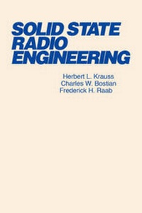 Enlarge image Cover: Solid State Radio Engineering - Wiley