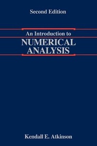 Enlarge image Cover: An Introduction to Numerical Analysis - Wiley