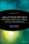 Cover: Quantum Physics of Atoms, Molecules, Solids, Nuclei, and Particles - Wiley