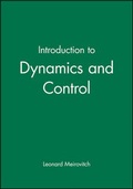 Cover: Introduction to Dynamics and Control - Wiley