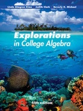 Cover: Explorations in College Algebra - Wiley