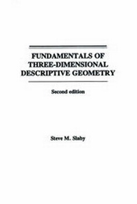 Abbildung von: Fundamentals of Three Dimensional Descriptive Geometry - Wiley