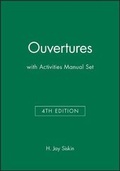 Cover: Ouvertures: AND Activities Manual - Wiley