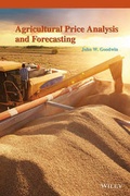 Cover: Agricultural Price Analysis and Forecasting - Wiley