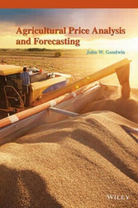 Enlarge image Cover: Agricultural Price Analysis and Forecasting - Wiley