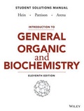 Cover: Introduction to General, Organic, and Biochemistry Student Solutions Manual - Wiley