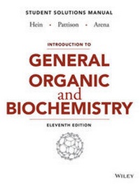 Enlarge image Cover: Introduction to General, Organic, and Biochemistry Student Solutions Manual - Wiley