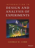 Cover: Introduction to Design and Analysis of Experiments - Wiley
