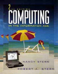 Enlarge image Cover: Computing in the Information Age - Wiley
