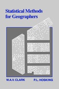 Cover: Statistical Methods for Geographers - Wiley