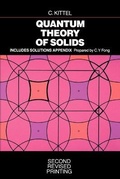 Cover: Quantum Theory of Solids - Wiley