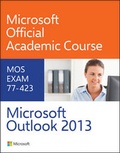 Cover: 77-423 Microsoft Outlook 2013 - Wiley