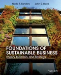 Cover: Foundations of Sustainable Business - Wiley