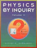 Cover: Physics by Inquiry: An Introduction to Physics and the Physical Sciences, Volume 2 - Wiley