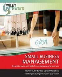 Enlarge image Cover: Wiley Pathways Small Business Mgmt, 1e - Wiley