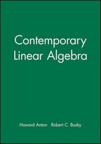 Abbildung von: Contemporary Linear Algebra, Student Solutions Manual - Wiley