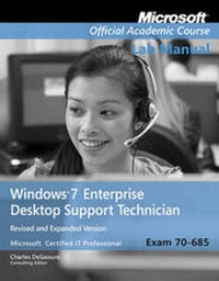 Abbildung von: Exam 70-685 Windows 7 Enterprise Desktop Support Technician Revised and Expanded Version Lab Manual - Wiley