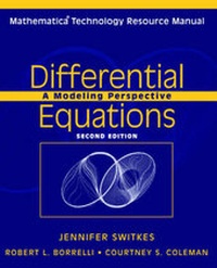 Enlarge image Cover: Differential Equations, Mathematica Technology Resource Manual - Wiley